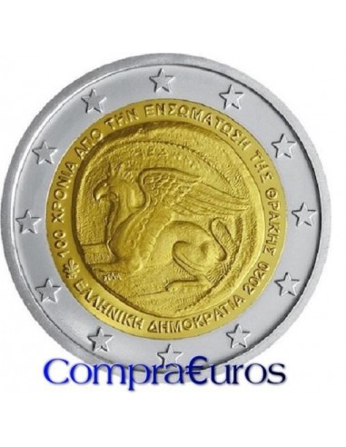 2€ Grecia 2020 *Tracia a Grecia*