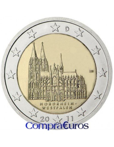 2€ Alemania 2011 *Renania del Norte-Westfalia* 5 CECAS