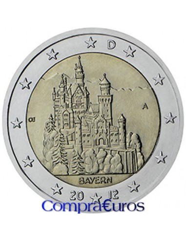 2€ Alemania 2012 *Baviera* 5 CECAS