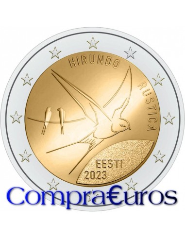 2€ Estonia 2023 *Golondrina*