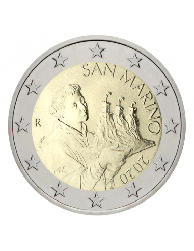 San Marino 2011 2€ Sin Circular