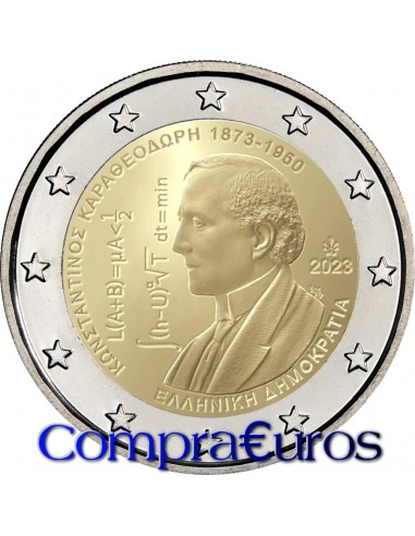 2€ Grecia 2023 *Constantin Carathéodory*