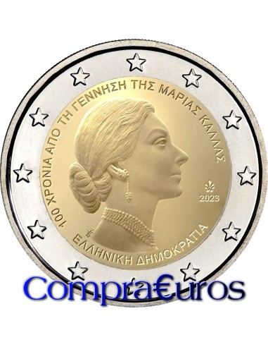 2€ Grecia 2023 *Maria Callas*