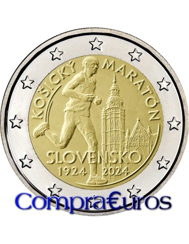 2€ Eslovaquia 2024 *Maratón internacional de Košice*