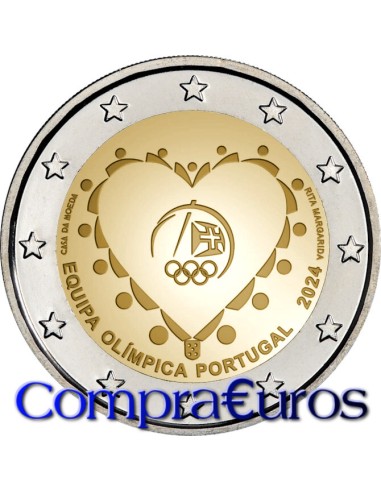 2€ Portugal 2024 *Equipo Olímpico*