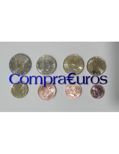 Luxemburgo 2024 Serie Euros Completa 8 Valores