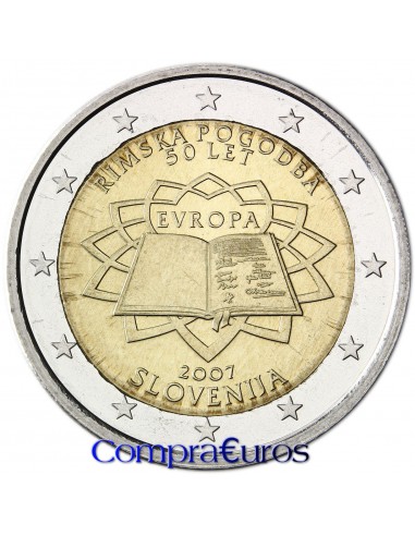 2€ Eslovenia 2007 *Tratado de Roma*