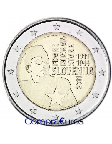2€ Eslovenia 2011 *Franz Rosman*