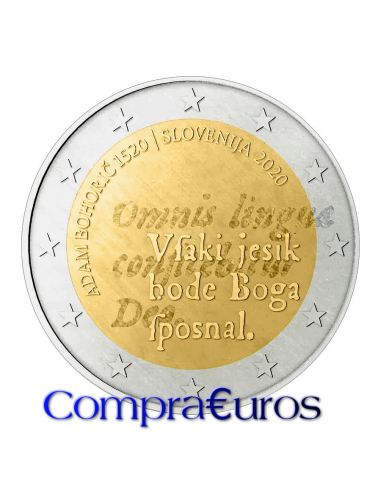 2€ Eslovenia 2020 *Adam Bohoric*