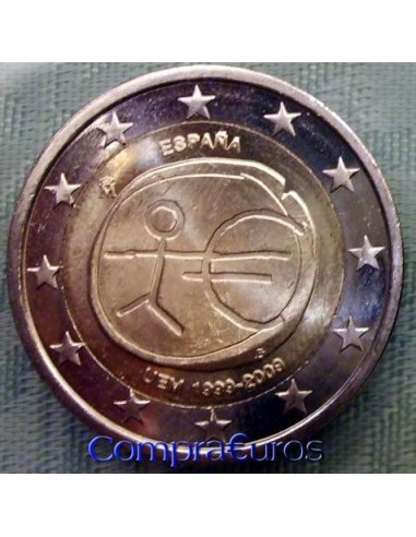 2€ España 2009 *EMU* (estrellas grandes)
