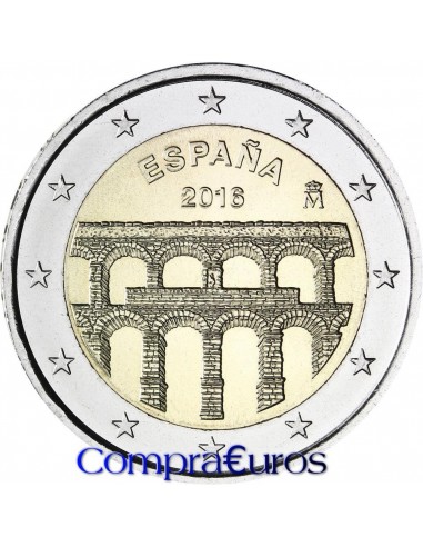 2€ España 2016 *Acueducto de Segovia*