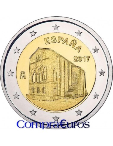 2€ España 2017 *Santa María del Naranco*