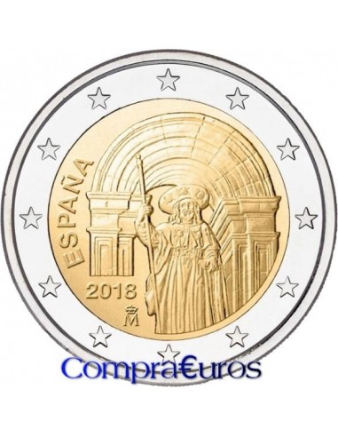 2€ España 2018 *Santiago de Compostela*