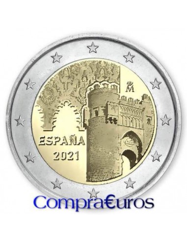 2€ España 2021 *Ciudad histórica de Toledo*