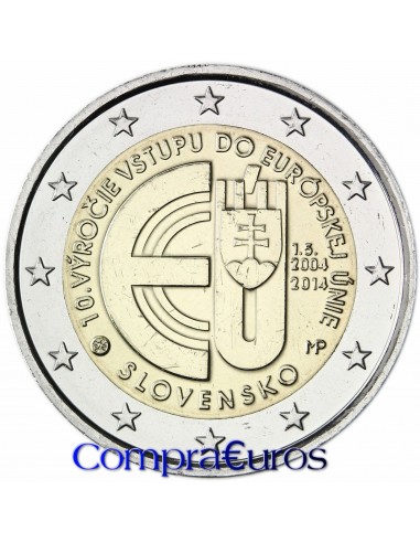 2€ Eslovaquia 2014 *Unión Europea*