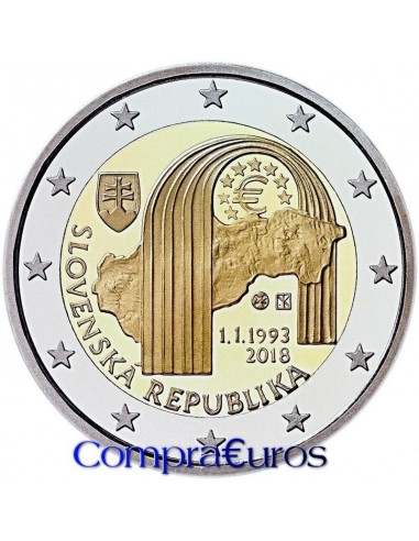 2€ Eslovaquia 2018 *República*