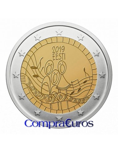 2€ Estonia 2019 *Festival de la Canción*