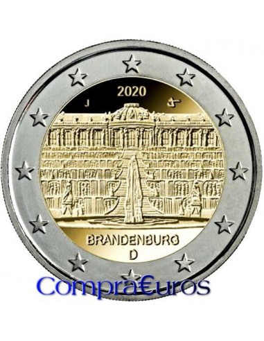 2€ Alemania 2020 *Brandenburgo* Ceca al Azar