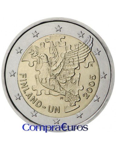 2€ Finlandia 2005 *Naciones Unidas*