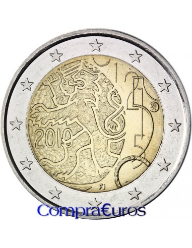 2€ Finlandia 2010 *Decreto de 1860*