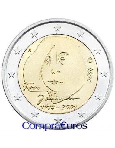 2€ Finlandia 2014 *Tove Jansson*