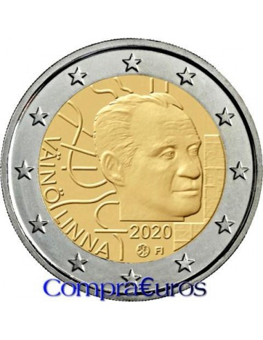 2€ Finlandia 2020 *Vaino Linna*