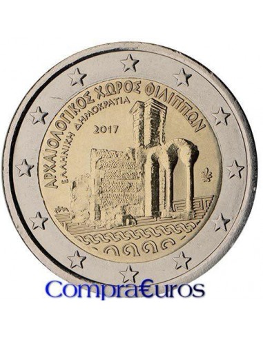 2€ Grecia 2017 *Sitio arqueológico de Filipos*