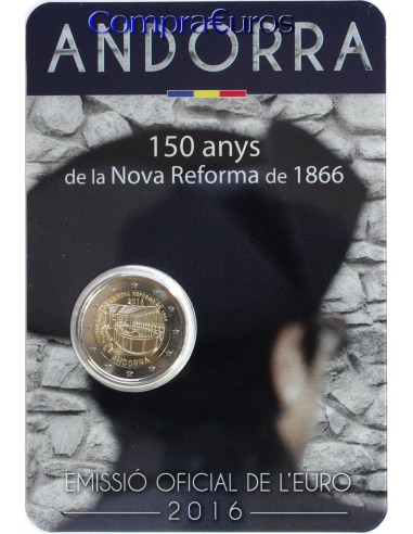 2€ Andorra 2016 *Nueva reforma*