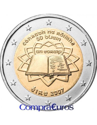 2€ Irlanda 2007 *Tratado de Roma*