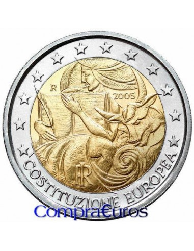 2€ Italia 2005 *Constitución Europea*