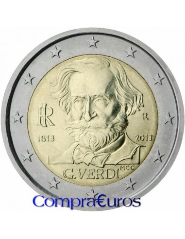 2€ Italia 2013 *Giuseppe Verdi*