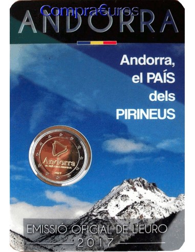 2€ Andorra 2017 *Pirineos*