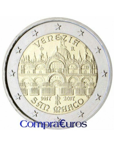 2€ Italia 2017 *Basílica San Marcos en Venecia*