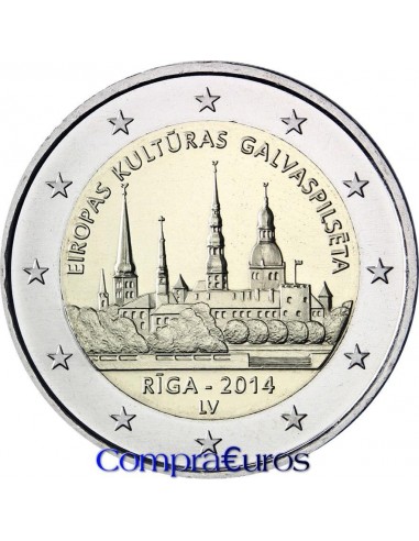 2€ Letonia 2014 *Riga*