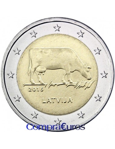 2€ Letonia 2016 *La Vaca*