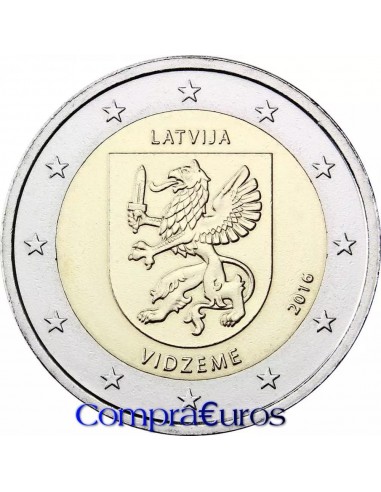 2€ Letonia 2016 *Vidzeme*