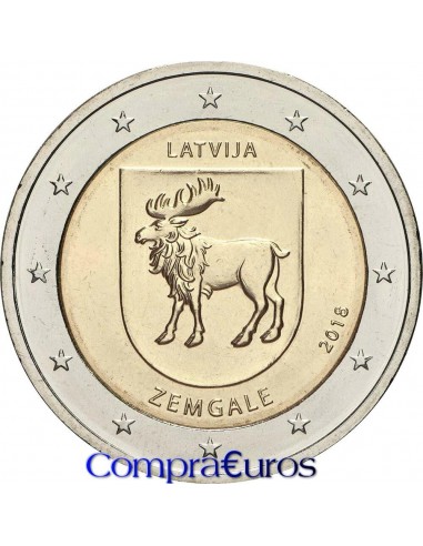 2€ Letonia 2018 *Zemgale*