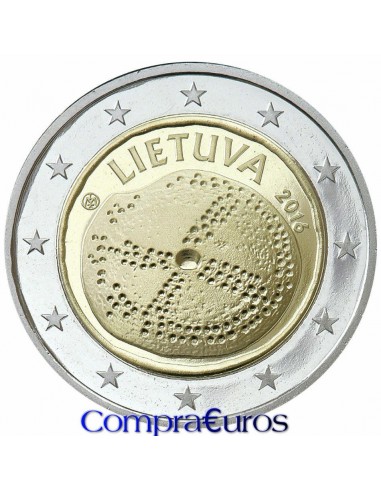 2€ Lituania 2016 *Cultura Báltica*