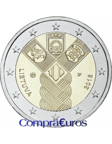 2€ Lituania 2018 *Estados Bálticos*