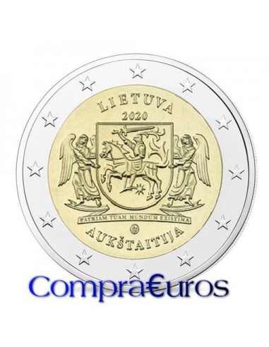 2€ Lituania 2020 *Aukstaitija*