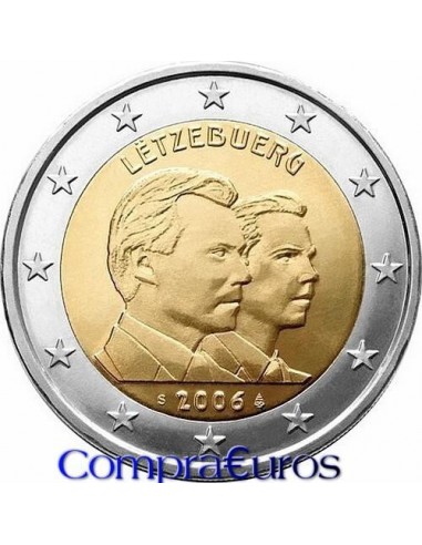 2€ Luxemburgo 2006 *Gran Duque Guillaume*