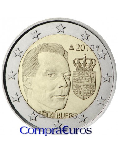 2€ Luxemburgo 2010 *Escudo de armas*