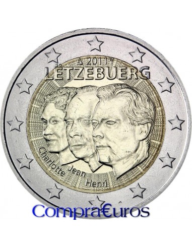 2€ Luxemburgo 2011 *Gran Duque Jean Benoit*