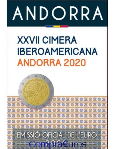 2€ Andorra 2020 *Cumbre Iberoamericana*