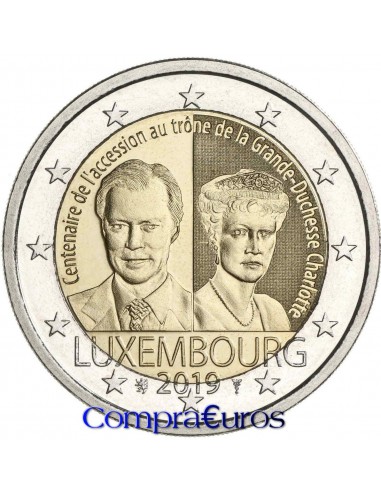 2€ Luxemburgo 2019 *Gran Duquesa Carlota*