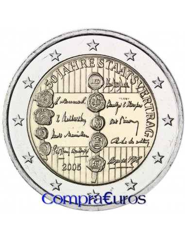 2€ Austria 2005 *Tratado Austria*