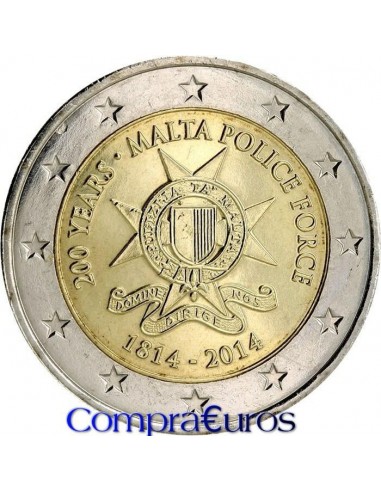 2€ Malta 2014 *Fuerza Policial*