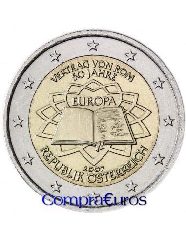2€ Austria 2007 *Tratado de Roma*