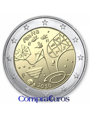 2€ Malta 2020 *Juegos*