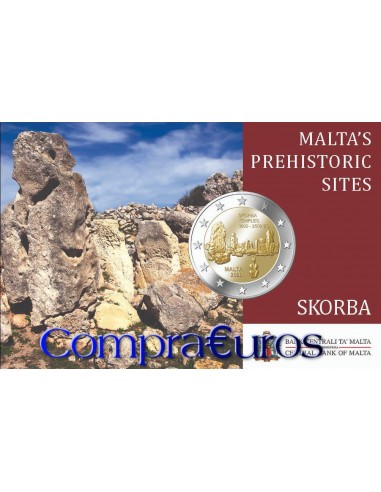 2€ Malta 2020 *Templos de Skorba* Coincard BU